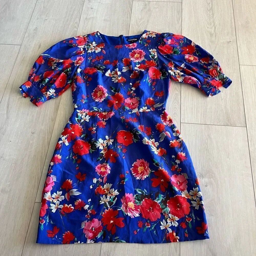 Yumi Kim Jessica Floral Silk Dress size S